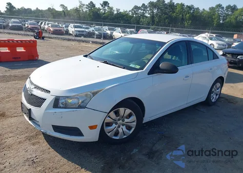 2012 Chevrolet Cruze Ls из США, поврежденный, VIN 1G1PC5SH8C7206418